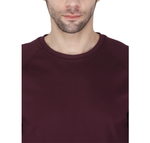 Bulk Forge FR Burgundy Crew Neck T Shirt