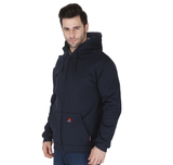 Bulk Forge FR Navy Zip Up Hoodie MFRHDY-003-NVY